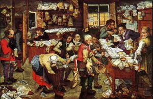 640px-Pieter_Brueghel_the_Younger,_'Paying_the_Tax_(The_Tax_Collector)'_oil_on_panel,_1620-1640._USC_Fisher_Museum_of_Art