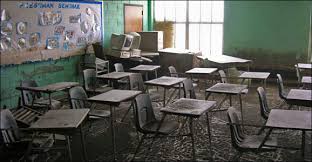 dilapadated classrooms
