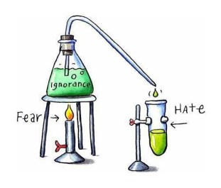 fear ignorance hate